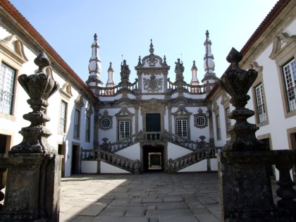 The Solar de Mateus near Vila Real - home of that famous rose wine.