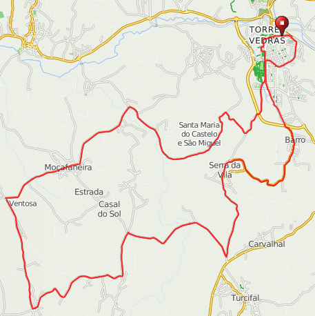 Click on the map for directions or to download as a .gpx file etc