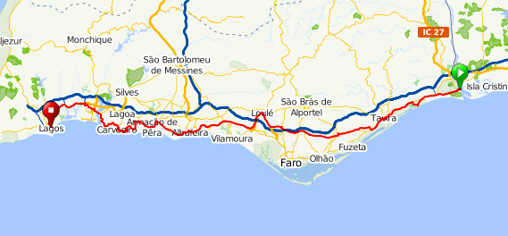 Click on the map for directions or to download as a .gpx file etc