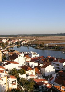 Looking down on Alcacer do Sal
