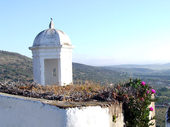Looking towards Spain from the walls of Elvas