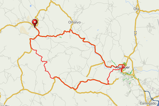 Click on the map for directions or to download as .gpx file etc