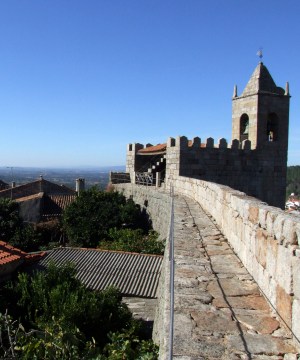 Looking out from the battlements at Penamacor
