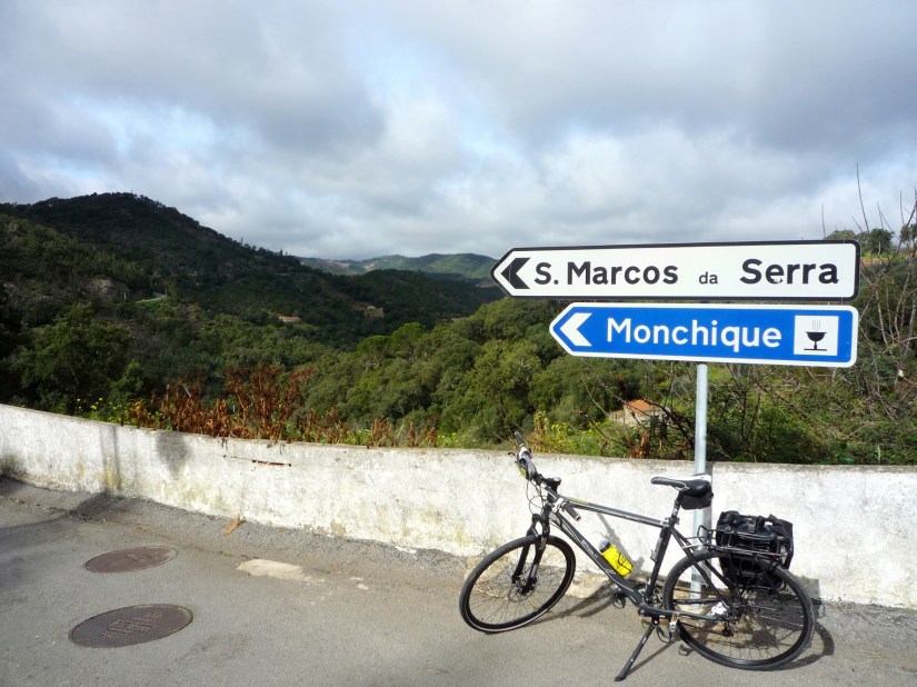 On the way to Monchique - first day of the touring circuit