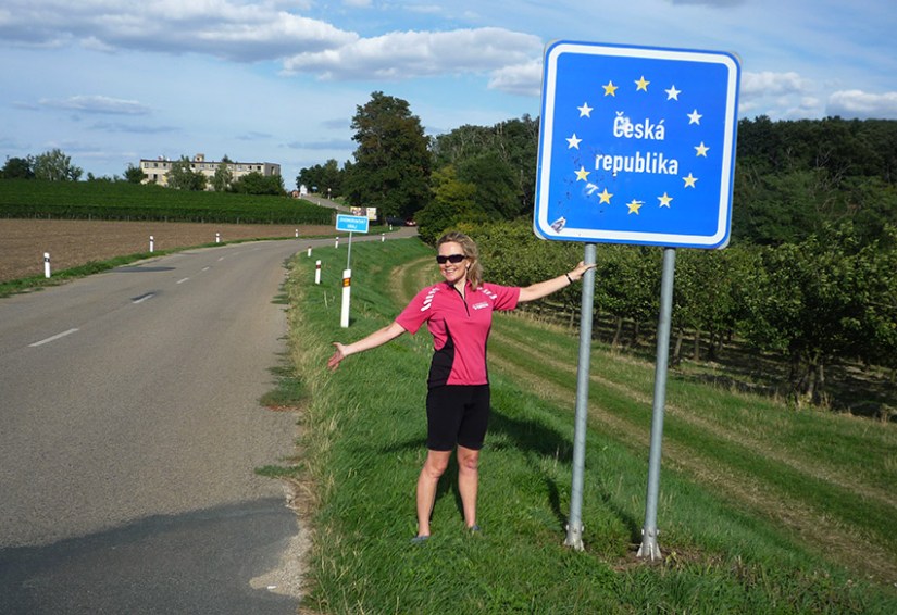 Another day, another border crossing - this time it's into the Czech Republic
