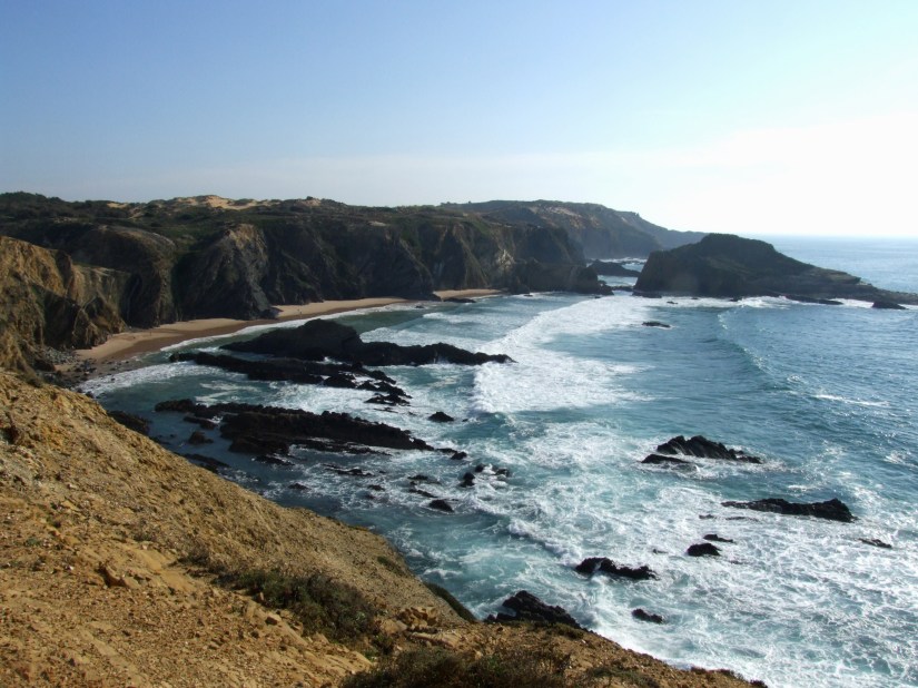 Rocky coastline near Zambujeira do Mar