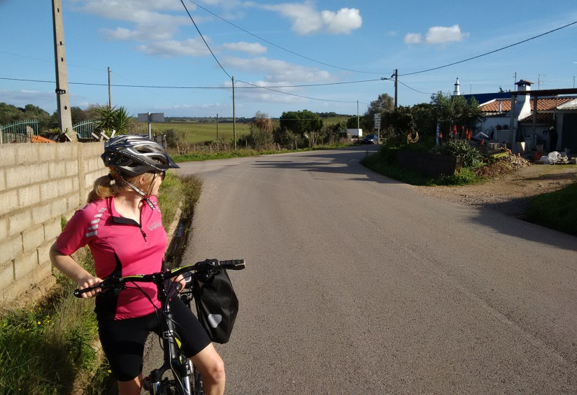 You've really got to watch out for the traffic here