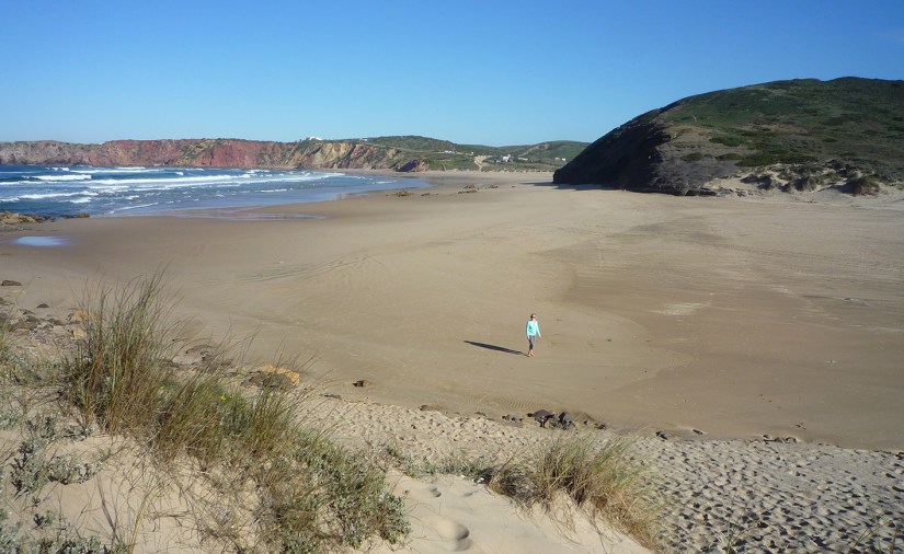 Bordeira beach - one of the stops on the west coast